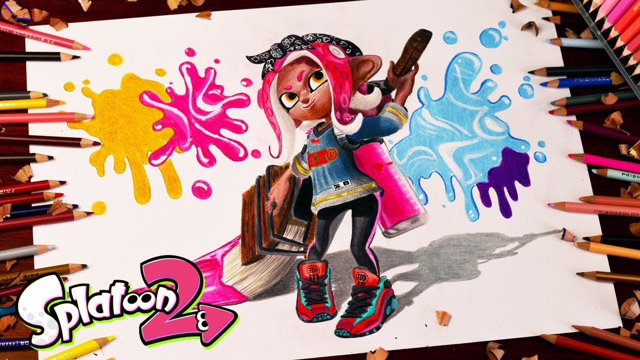 splatoon 2 octo expansion coloring pages