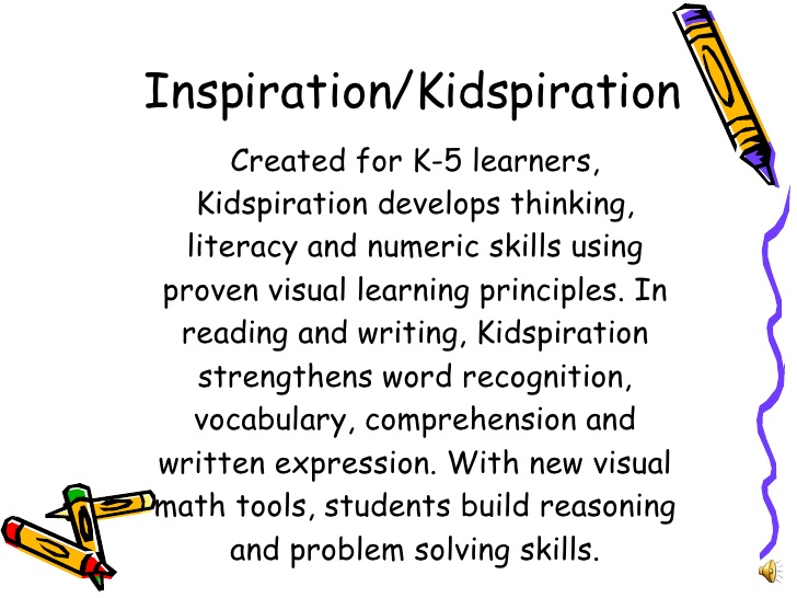 kidspiration and inspiration software